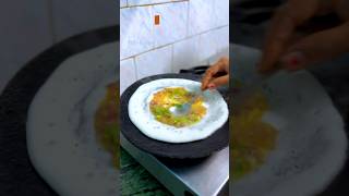 Karam Double Egg Dosa  Uttapam  Spicy amp tasty madurai style egg dosa shortsfeed dinner eggdosa [upl. by Carpenter]