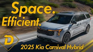 2025 Kia Carnival HEV is a Turbocharged Hybrid Hauler automobile [upl. by Valeda761]