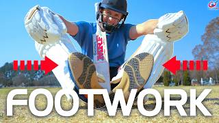 How to IMPROVE your BATTING footwork  Cricket Batting Drills [upl. by Lerual]