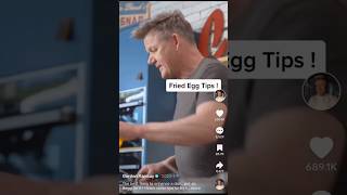 Trying Gordon Ramsay’s Fried Eggs Tips gordonramsay shorts food cooking [upl. by Holle300]