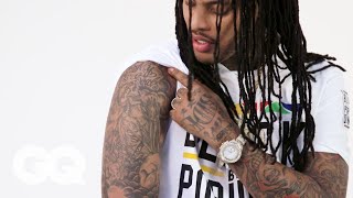 Waka Flocka Flame Breaks Down His Tattoos  Tattoo Tour  GQ [upl. by Mccord]