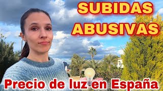 Subida ABUSIVA en Alquiler puede ser Legal Precio de Luz en España [upl. by Bobker]