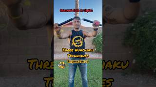 Three Basic Nunchaku Movements  Learn Nunchaku [upl. by Rebmyk]