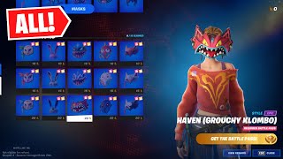 How to Unlock All Haven Masks in Fortnite Chapter 3 Season 1 [upl. by Einafats]