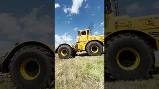 Kirovets K700A vs Valtra Tractor  Kirovets K700 Tug Of War [upl. by Inamik]