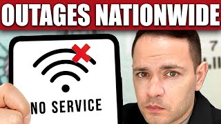 MASSIVE VERIZON CELLPHONE OUTAGES NATIONWIDE [upl. by Raye]