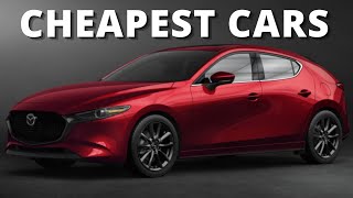 Top 10 Cheapest Cars 2023 [upl. by Alisun809]