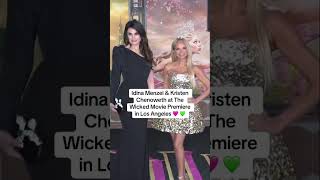 Original Cast Wicked Stars Idina Menzel amp Kristen Chenoweth At Movie Premiere  Billboard Shorts [upl. by Enwahs]