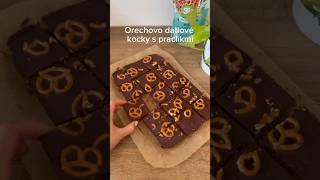 Nepečené orechové kocky s praclíkmi ktoré sú navyše aj bezgluténové 😍🥨 dmslovensko dm recept [upl. by Stewardson]