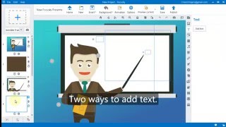 Focusky Tutorial Add Text To Make Your Presentation Concise But Expressive [upl. by Ollehto]