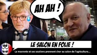 Salon de lagriculture  Marc Fesneau HUÉ comme jamais et François Asselineau fait des BLAGUES [upl. by Lorusso]