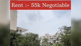 3 BHK FLAT FOR RENT IN ROHAN MITHILA SOCIETY NEAR PUNE AIRPORT VIMAN NAGAR PUNE flatforrent [upl. by Elke]