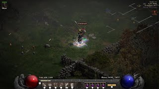 Diablo II Resurrected PVP Aura Sorceress vs Bowazon [upl. by Meade]