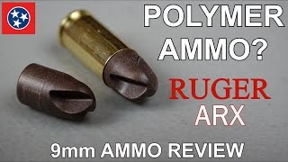 9MM RUGER POLYCASE ARX AMMO REVIEW [upl. by Fadiman]