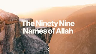 The Ninety Nine Names Of Allah  Sheikh Ibrahim Khan [upl. by Ahsiyt]