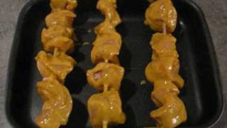 recette de brochette de poulet au curry [upl. by Clayton412]