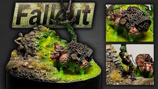 The Pack Brahmin  Sculpting Miniatures and Scratch Building Terrain for Fallout [upl. by Mehs]