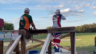 Charlie Faulds 2023 National Sporting clays Snooker top 8 Shoot off [upl. by Notsek64]