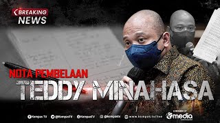 LIVE  Sidang Pembelaan atau Pleidoi Teddy Minahasa di PN Jakarta Barat [upl. by Yk210]