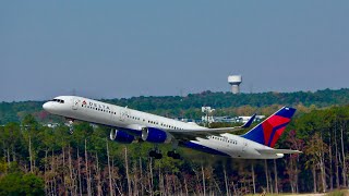 Plane Spotting at RaleighDurham International Airport RDUKRDU [upl. by Sylvie]