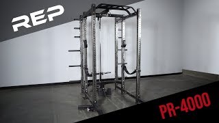 REP PR4000  Fully Customizable Power Rack [upl. by Atrebla]