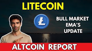 LITECOIN BULL MARKET EMAS  Litecoin LTC Price Prediction [upl. by Einalem932]