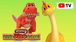 TV for Kids Tyrannosaurus Rex X Brachiosaurus ONLY  Best Dinosaur Songs  Dinosaurs for Kids [upl. by Shepp]