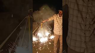 Rotating Sparklers  Sivakasi Crackers Bursting crackerstesting rotatingsparklers crackers [upl. by Ark494]