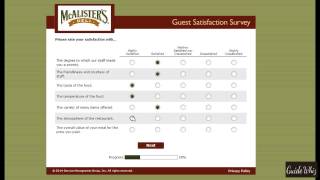 McAlisters Deli Survey Get 3 Off your next Purchase [upl. by Eidroj727]