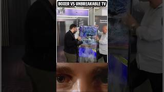 Boxer Vs UNBREAKABLE TV🤯  shorts boxing boxer monujoshijr ytshorts monujoshijr wrestling yt [upl. by Neisa]