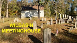 Hiking to a haunted meetinghouse and cemetery from 1841 [upl. by Ain]