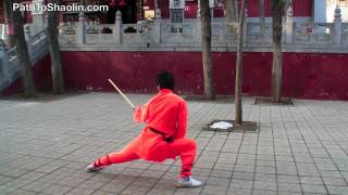 Yin Shou Gun Shaolin Stick Fighting [upl. by Ruthann]