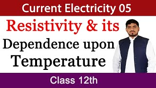 Resistivity  Conductance  Conductivity  Temperature Coefficient of Resistance and Resistivity [upl. by Avika]