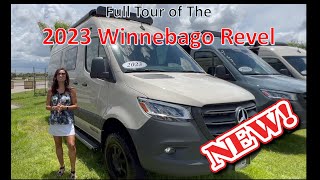 Tour the NEW 2023 Winnebago Revel BClass RV [upl. by Milore]