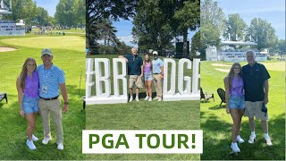 Bridgestone Senior PGA Tour At Firestone Country Club In Akron Vlog [upl. by Assirrem]