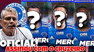 ✅🔥OS 4 PRIMEIROS REFORÇOS PARA O CRUZEIRO DE OLHO EM 2024 [upl. by Reyotal768]