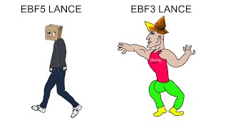 EBF5 Lance vs EBF3 Lance [upl. by Attenreb]