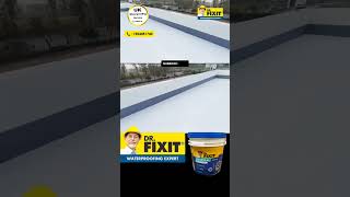 dr fixit roofseal classic roofwaterproofing terracewaterproofing drfixit shorts viral [upl. by Rothwell]