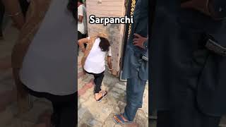 Sarpanch Ban Gyaa 🔥⚔️ sarpanch shortsfeed viral vote [upl. by Neleb998]