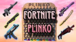 Introducing Fortnite Plinko Lazy Links  Builds [upl. by Delmar]