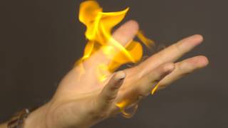 Flaming Hand Fireball  The Slow Mo Guys [upl. by Natalee]