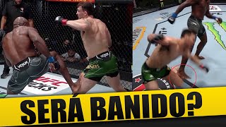 O PISÃO NO JOELHO DEVE SER BANIDO DO MMA RESENHA [upl. by Richara725]