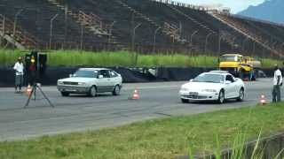 Eclipse GST vs Gol Turbo Arrancada JPA 281109 [upl. by Eatnuahs]