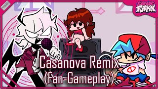 Casanova Remix FanGameplay  Friday Night Funkin [upl. by Hum]