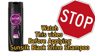 I Applied Sunsilk Black Shine Shampoo For 21 Days  How Is Sunsilk Shampoo For Hair  Shinny Roops [upl. by Eseuqcaj389]