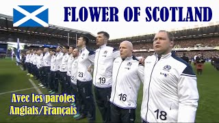 🏴󠁧󠁢󠁳󠁣󠁴󠁿FLOWER OF SCOTLAND WITH LYRICSAVEC PAROLES  MURRAYFIELD  TOURNOI DES 6 NATIONS [upl. by Yecaj]