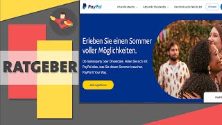 🦸‍♂️ Paypal Geschäftskonto eröffnen – So geht’s [upl. by Enelime]