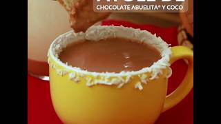 Cómo preparar Atole de chocolate y coco  Chocolate Abuelita® [upl. by Dnilasor]