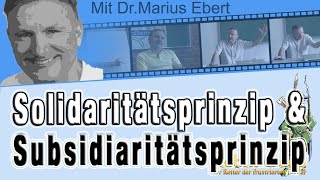 Solidaritätsprinzip u Subsidiaritätsprinzip [upl. by Dlaner545]