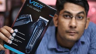 VGR V282 beard amp hair trimmer  Perfect For Both Trimming [upl. by Porcia]